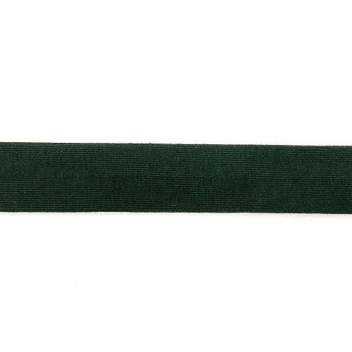 Tricot biais donkergroen