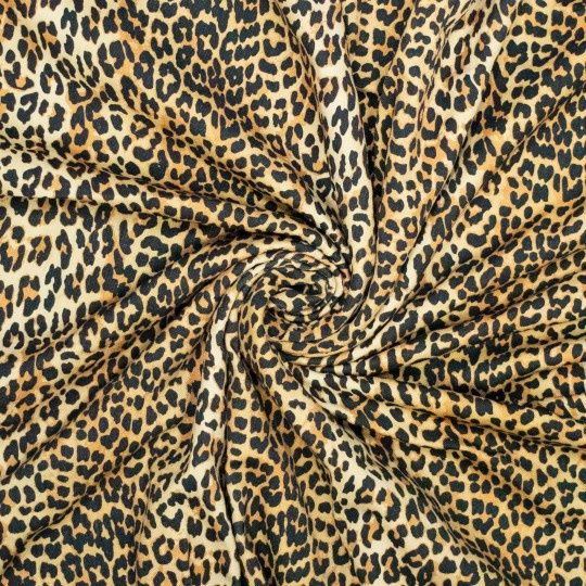 Jeans twill leopard