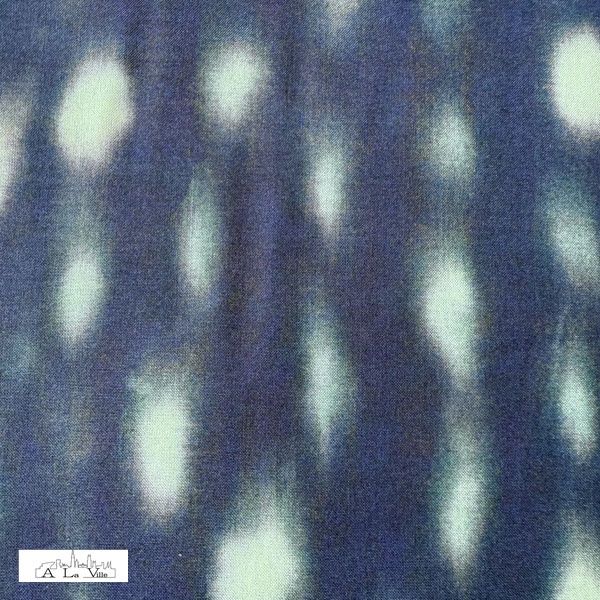 Blauwe geblurde viscose