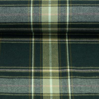 Flanel katoen groen