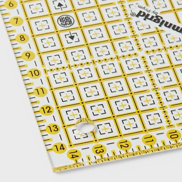 Driehoek patchwork 15 cm