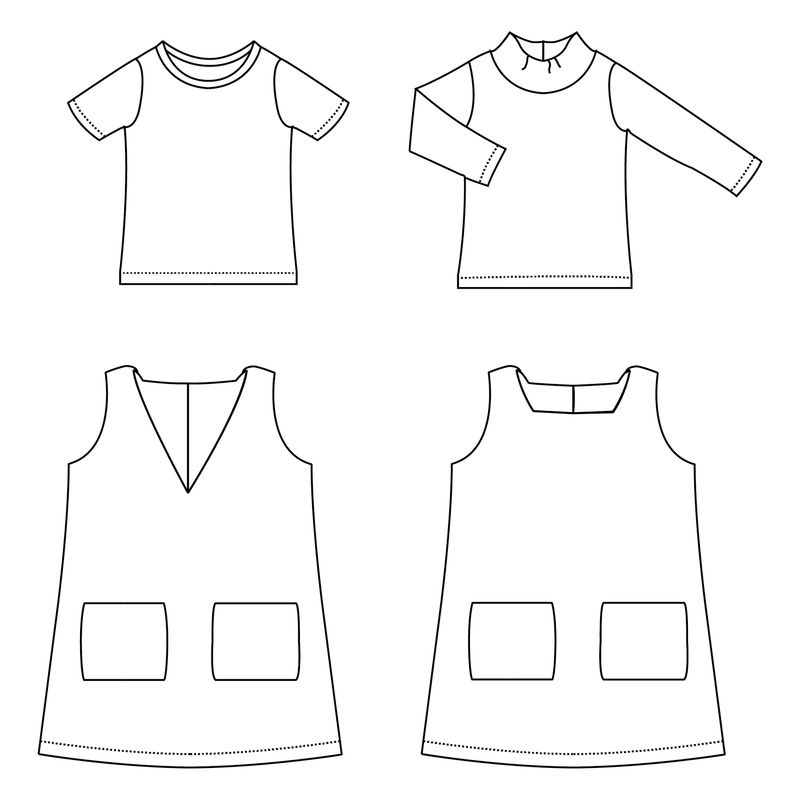 Irene jurk&amp;shirt kids