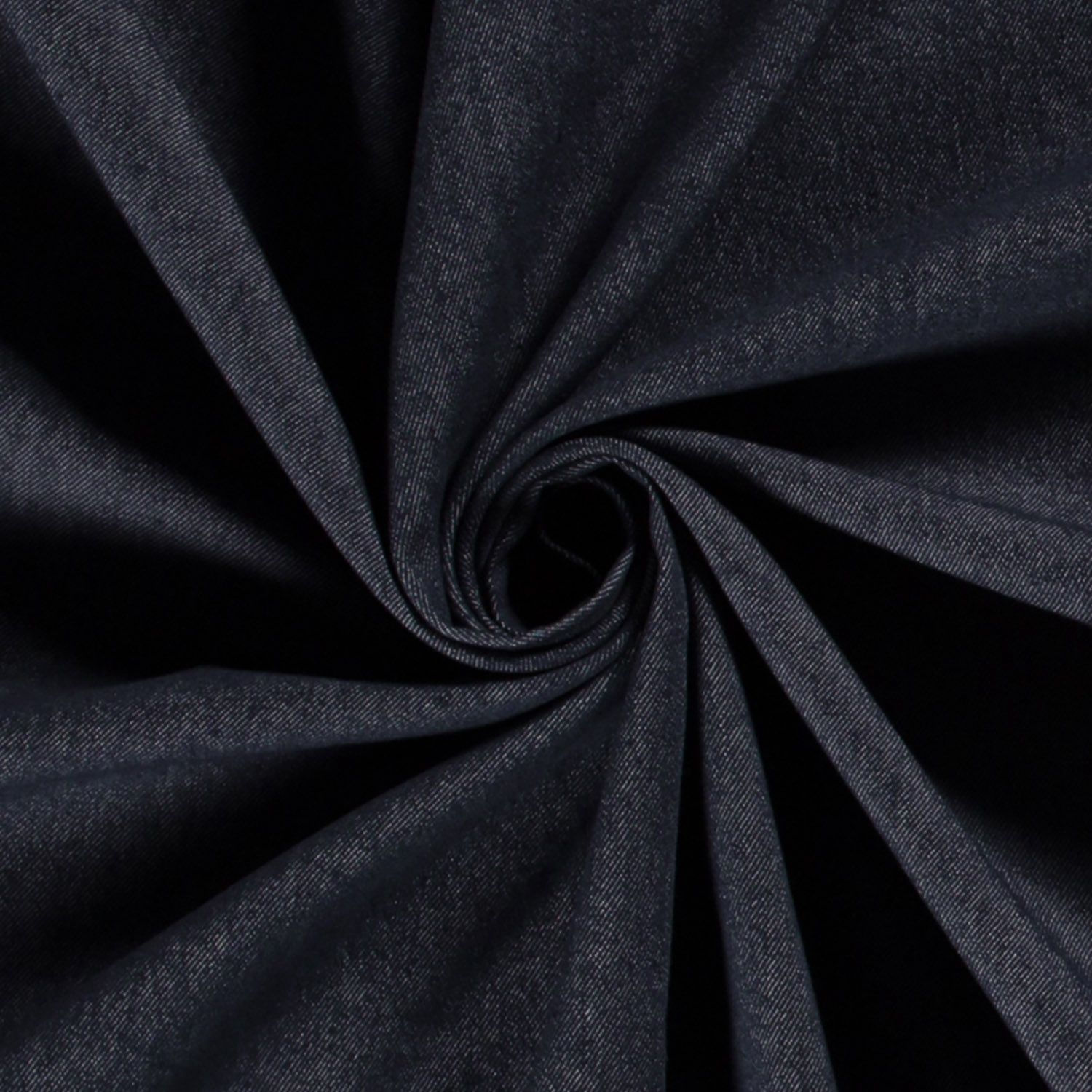 Denim twill stretch marine