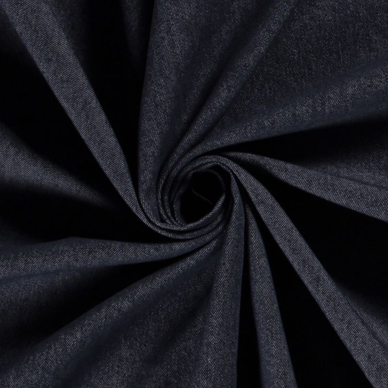Denim twill stretch marine