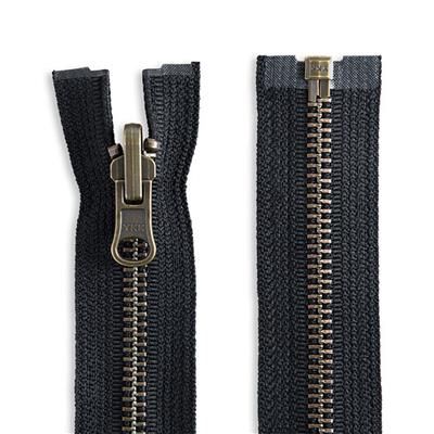 Metaalrits deelbaar antiek 80 cm, Color: zwart