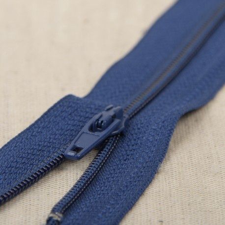 Rits|niet deelbaar|lelieblauw|kleur 558