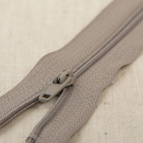 Rits|niet deelbaar|steengrijs|kleur 323