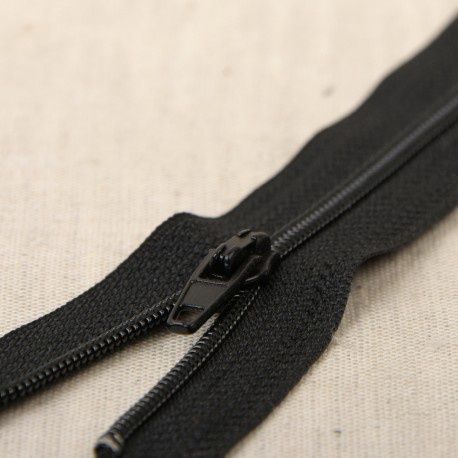 Rits|niet deelbaar|zwart|kleur 580