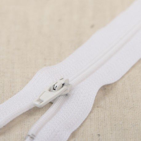 Rits|niet deelbaar|wit|kleur 501