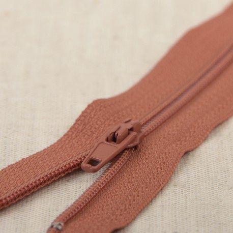 Rits|niet deelbaar|roest|kleur 850