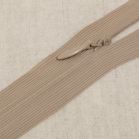 Blinde rits|beige|kleur 572