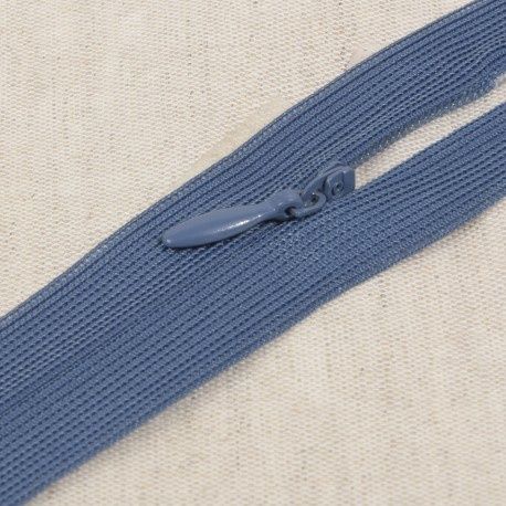 Blinde rits|mineraalblauw|kleur 839