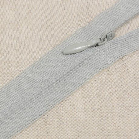 Blinde rits|noordzeegrijs|kleur 574