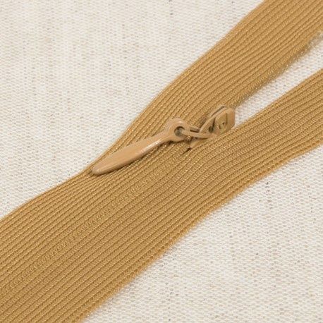 Blinde rits|mosterd|kleur 508