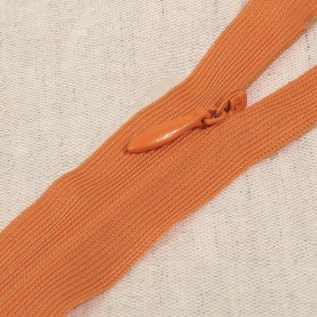 Blinde rits|oranje|kleur 523