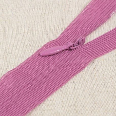 Blinde rits|roos lila|kleur 524