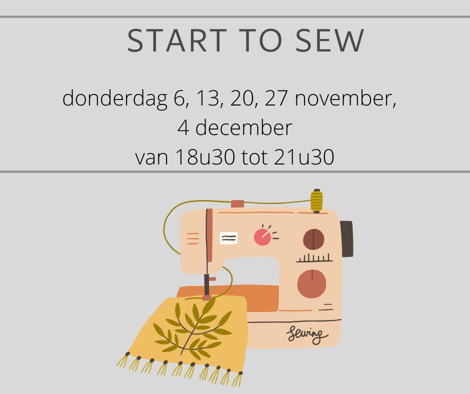 Start-to-sew: naaien voor beginners