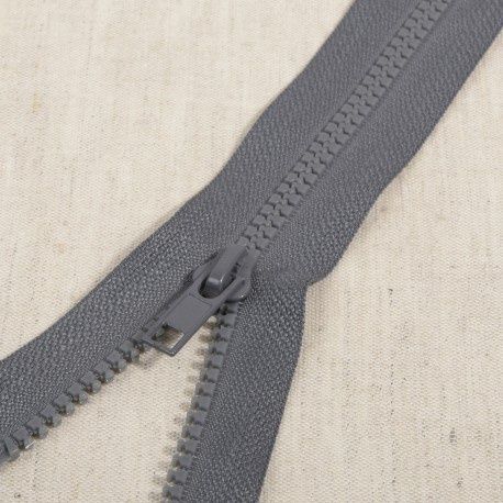 Bloktand rits|deelbaar| cosmisch grijs |kleur 182