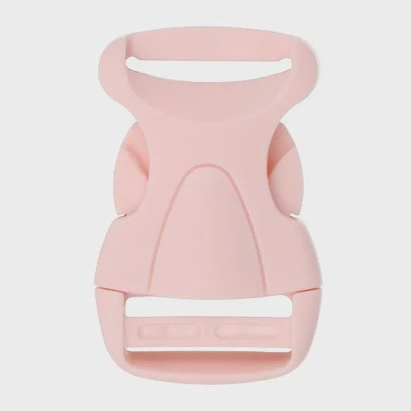 Turbo sluiting  gekleurd, Color: licht roze, Size: 38 mm