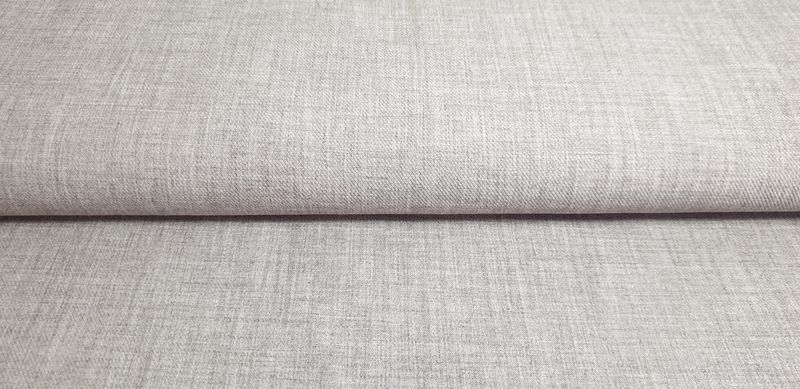 Kelly effen stof melange beige