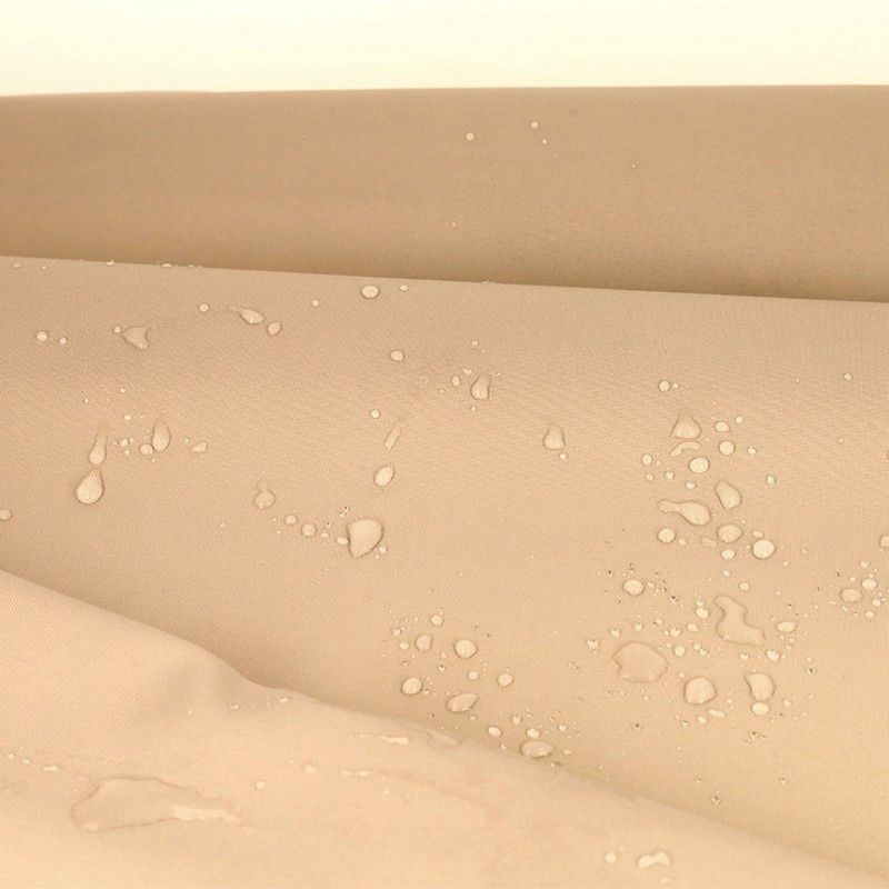 Outdoor PU coating fabric beige