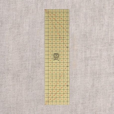 Strijkliniaal 6.5 x 25 cm