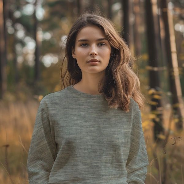 Merino| grijs melange