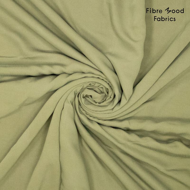 Fibre Mood|Ivanna|Kaki viscose tencel finished