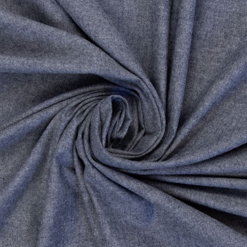 Flanel katoen| Hudson licht blauw