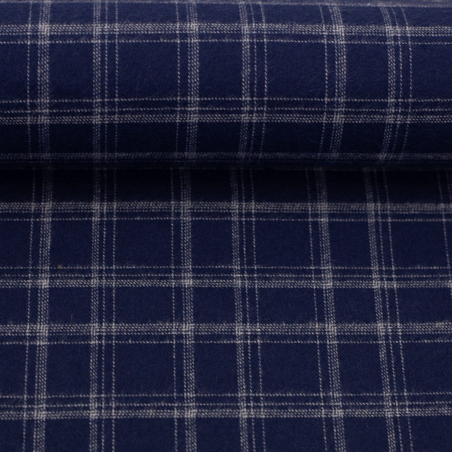 Flanel katoen|Maverick ruiten blauw