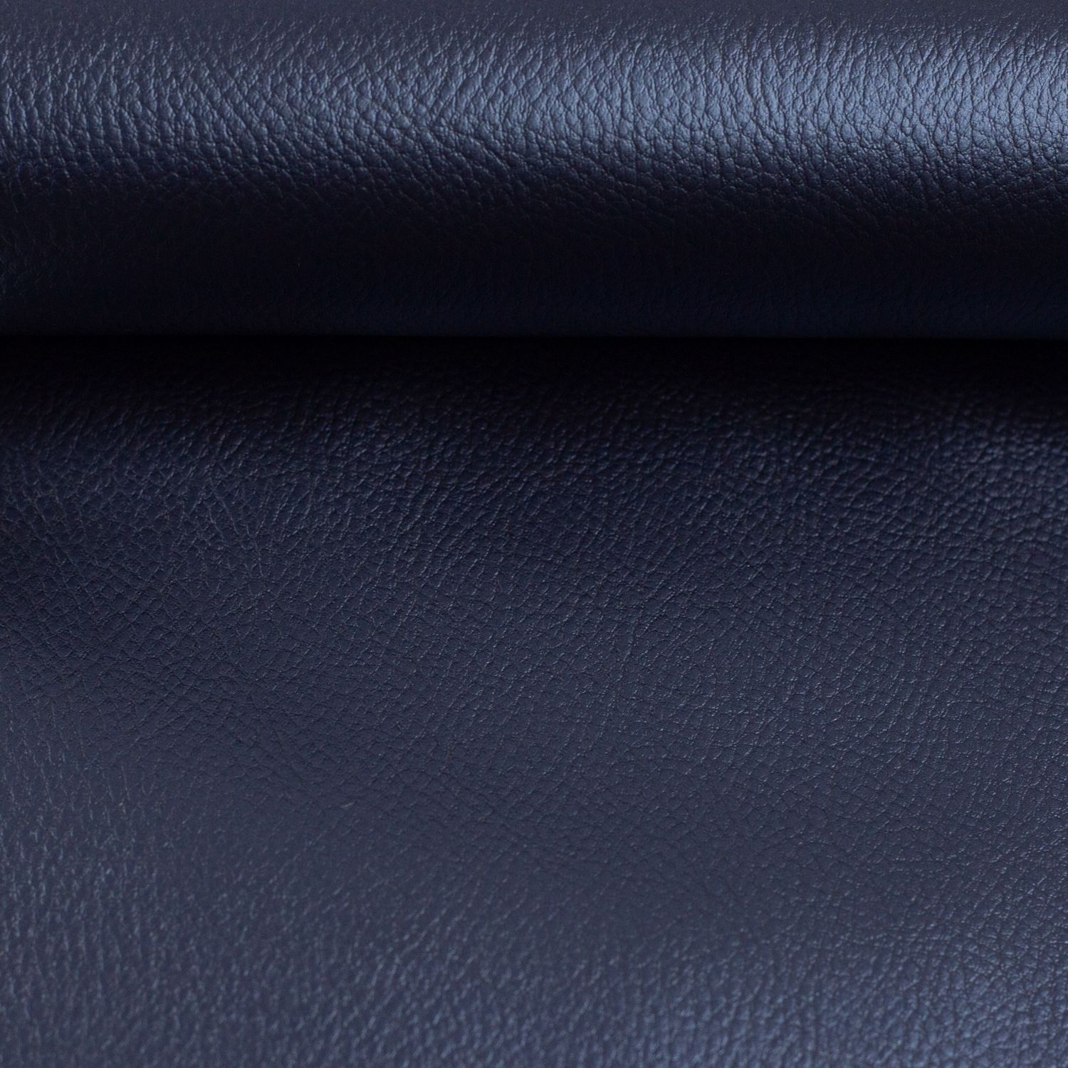 Kunstleder Rex|metalic|jeansblauw