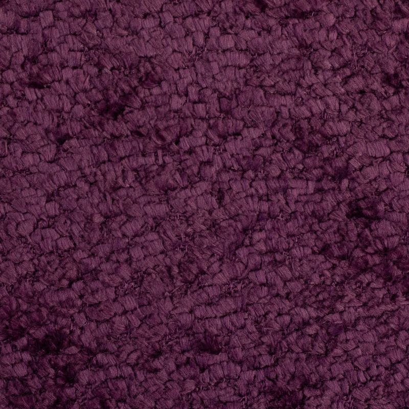Chenille Bogota decostof aubergine