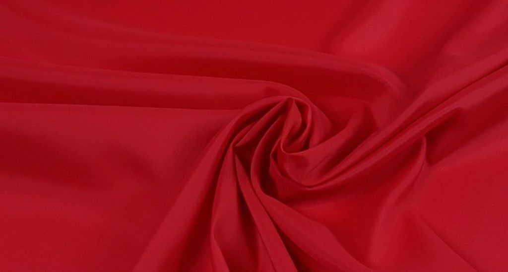 Anabelle  stretch voering, kleur: rood