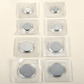 Magneetknop rond tussen naaibaar, maat: 12mm