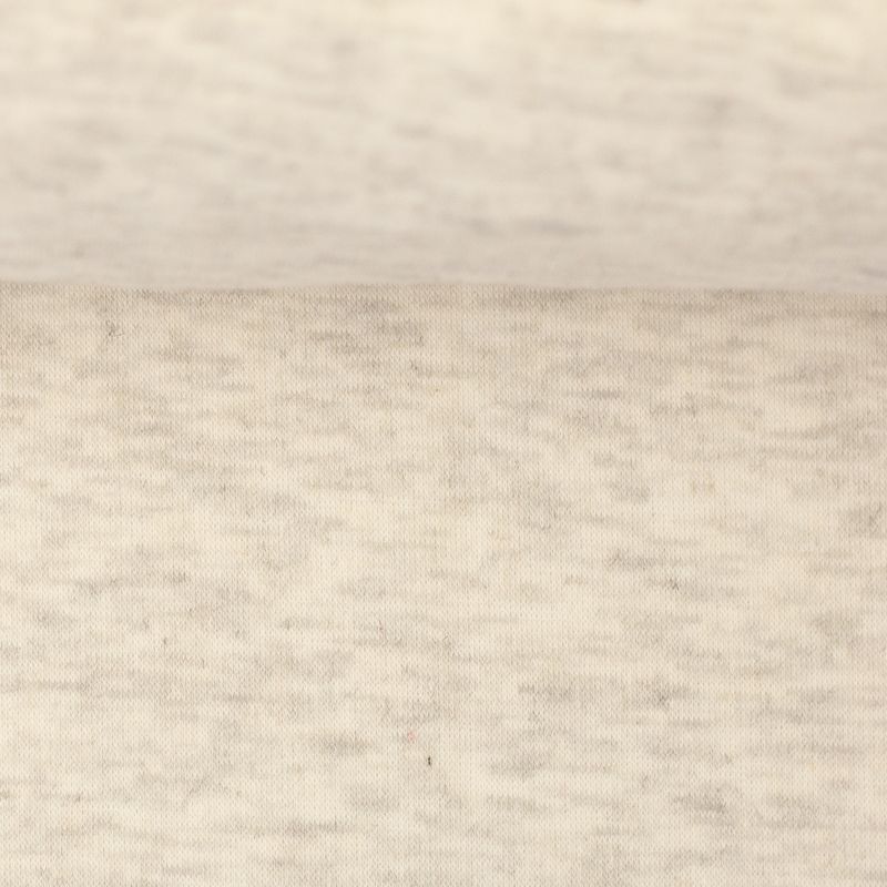 Alpenfleece gemeleerd wit