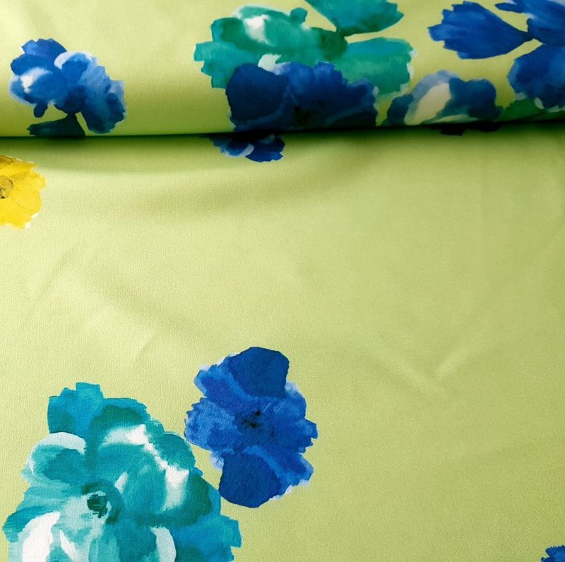 Mandy green and blue