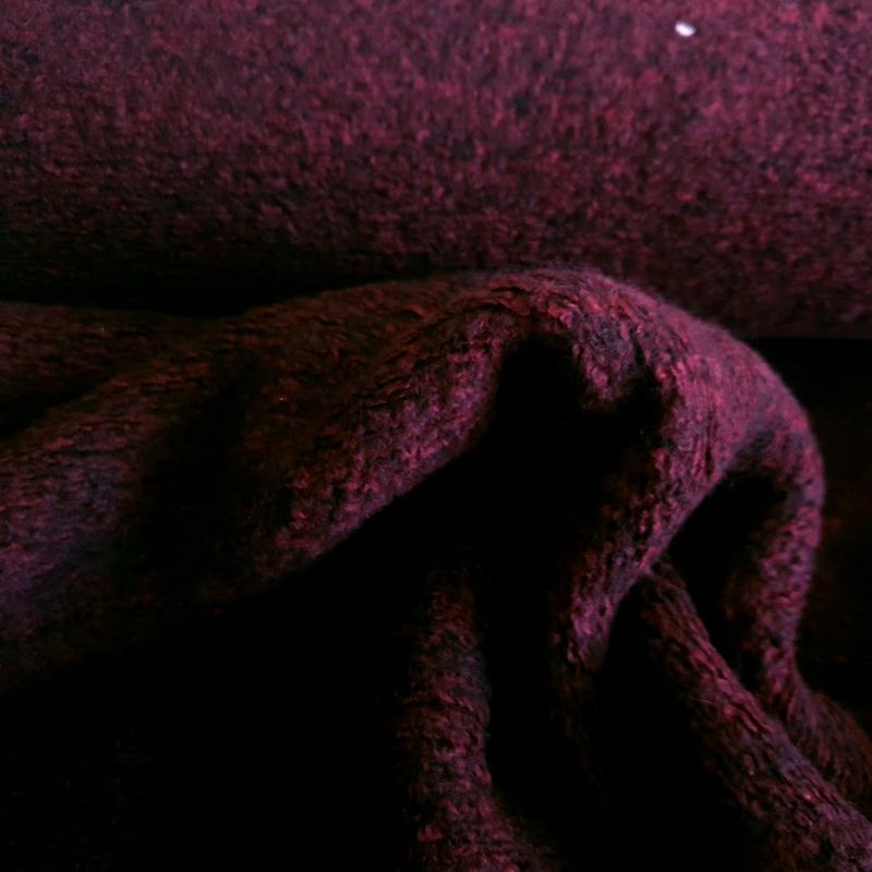 Boucle  donker rood