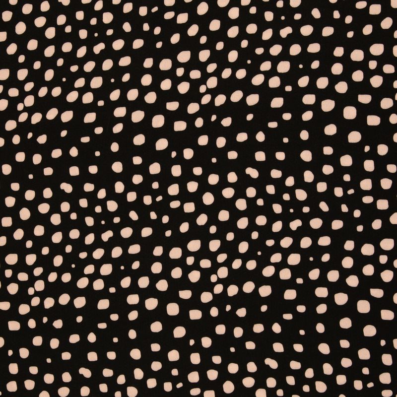 Dots rose and black