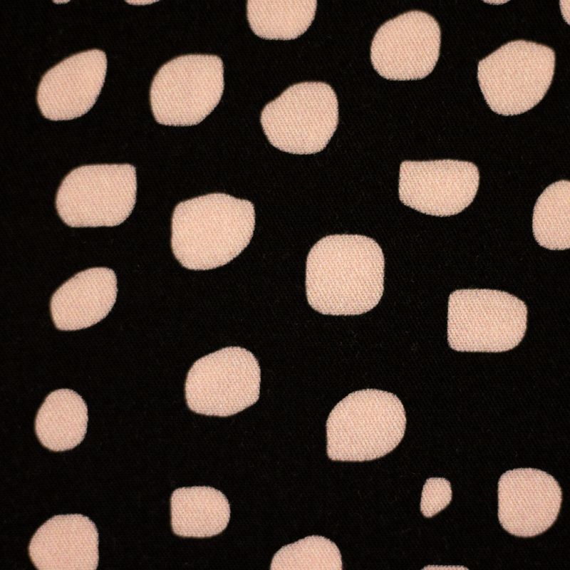 Dots rose and black