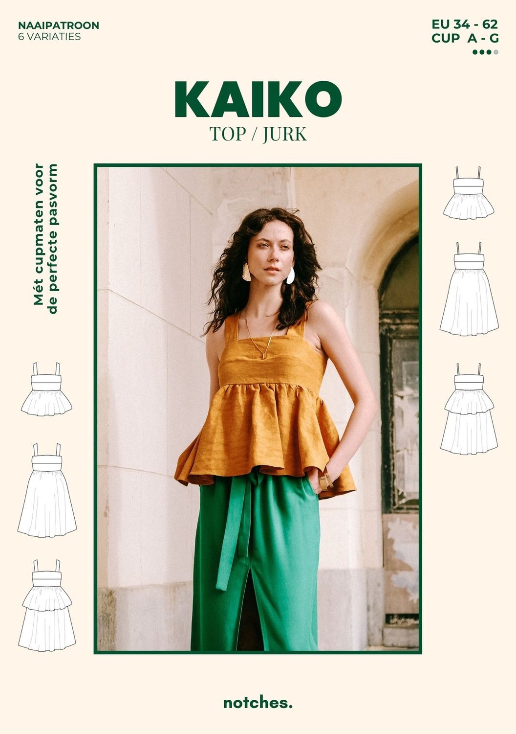 Kaiko | patroon voor dames | top/jurk