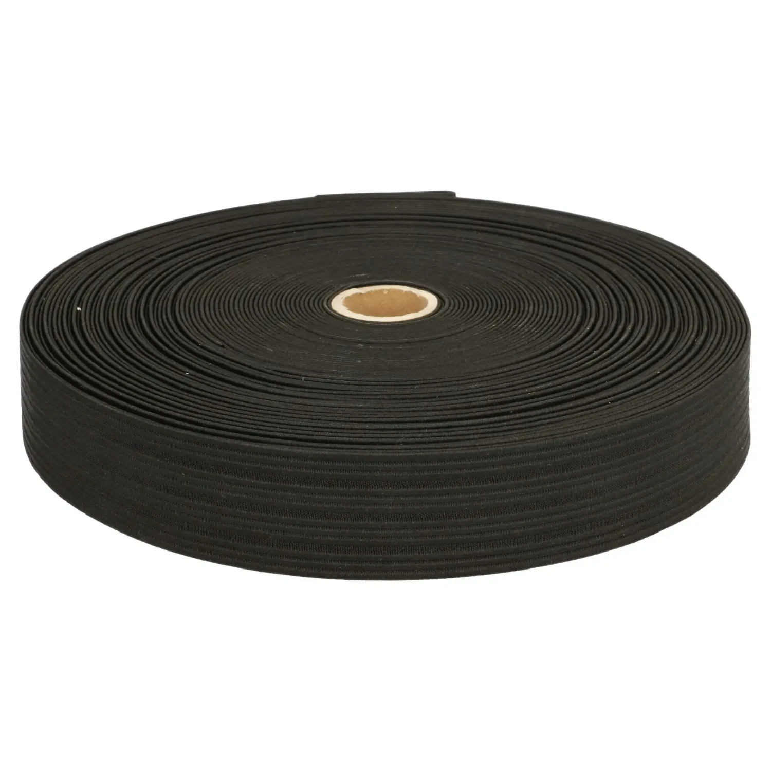 Soepel elastiek | 40 mm, Color: zwart