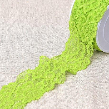 Elastische kant|bloem| 55mm