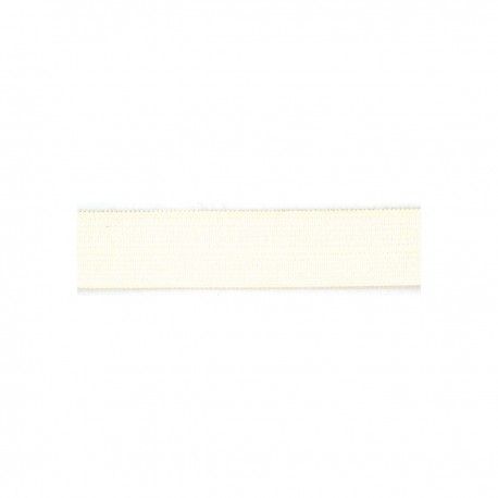 Elastische biais| omvouwelastiek 15 mm|, Color: off white