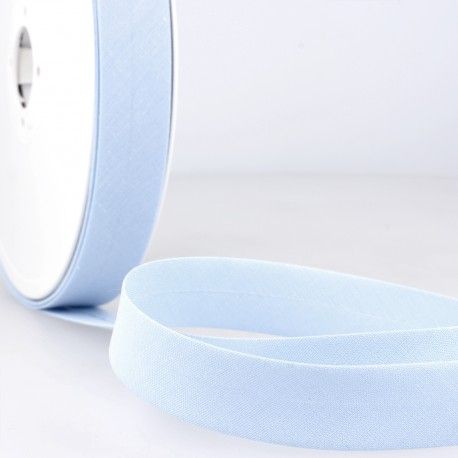 Biaislint katoen 40 mm, Color: blauw