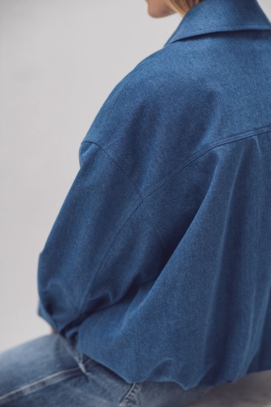 Regular washed denim indigo|Astrid|Barbro