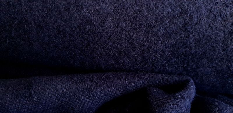 Soft touch breisel blauw