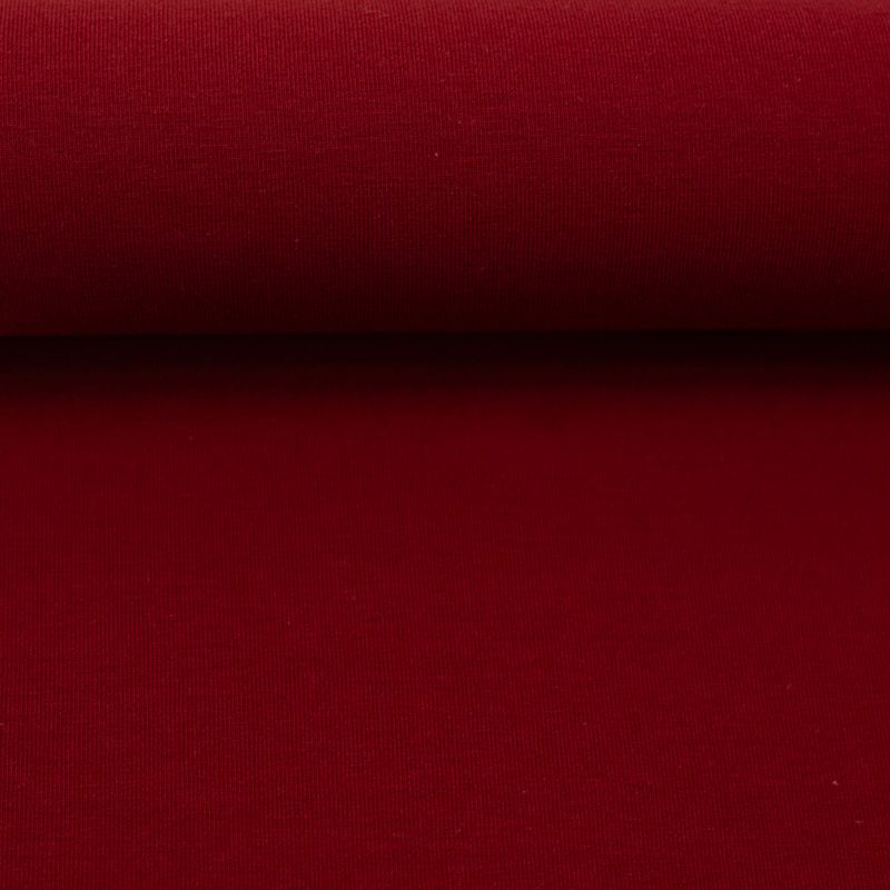 Maike french terry bordeaux/rood