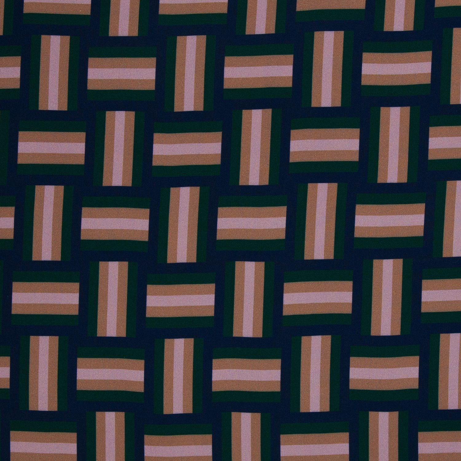 Geolux Braid stripe by KI-Ba-Doo blauw