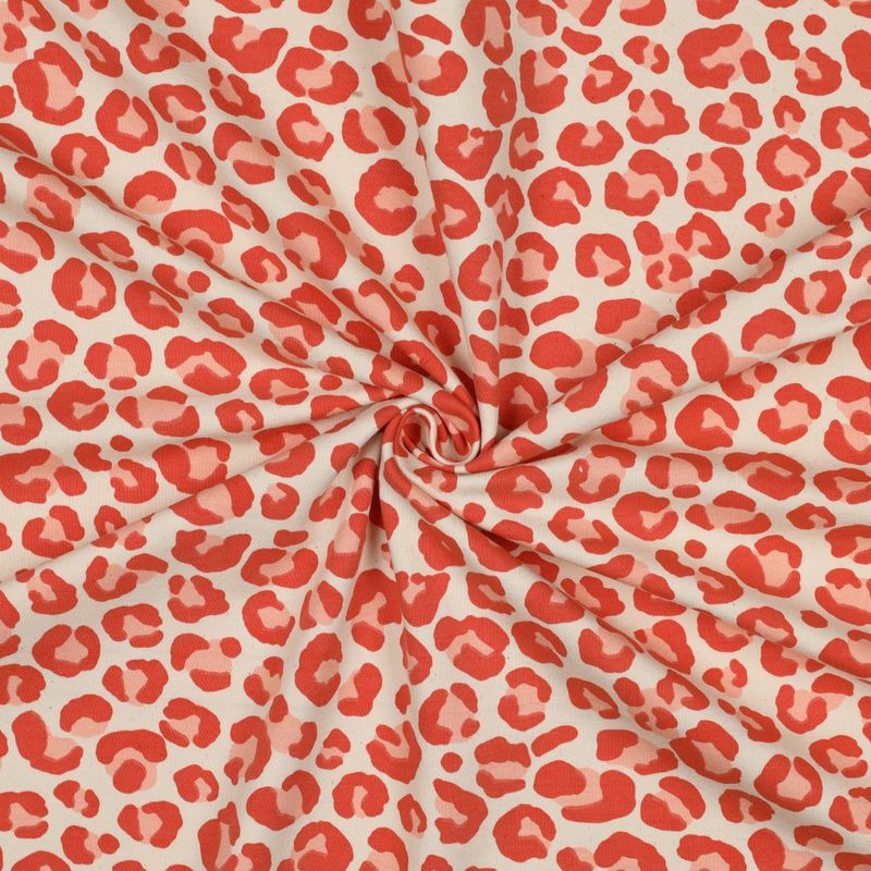 Sweater animal skin orange