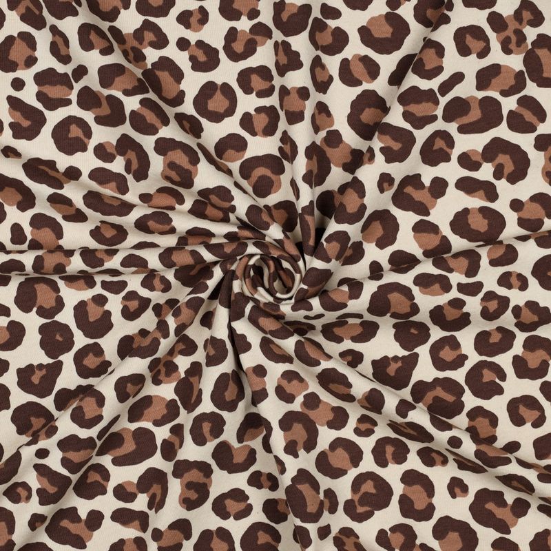 Sweater animal skin brown